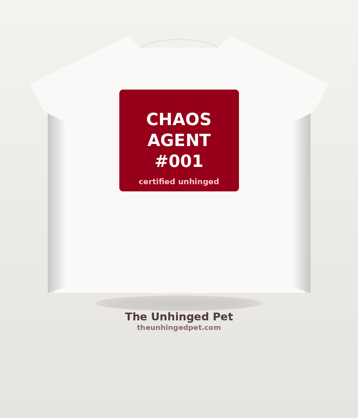 Chaos Agent tee