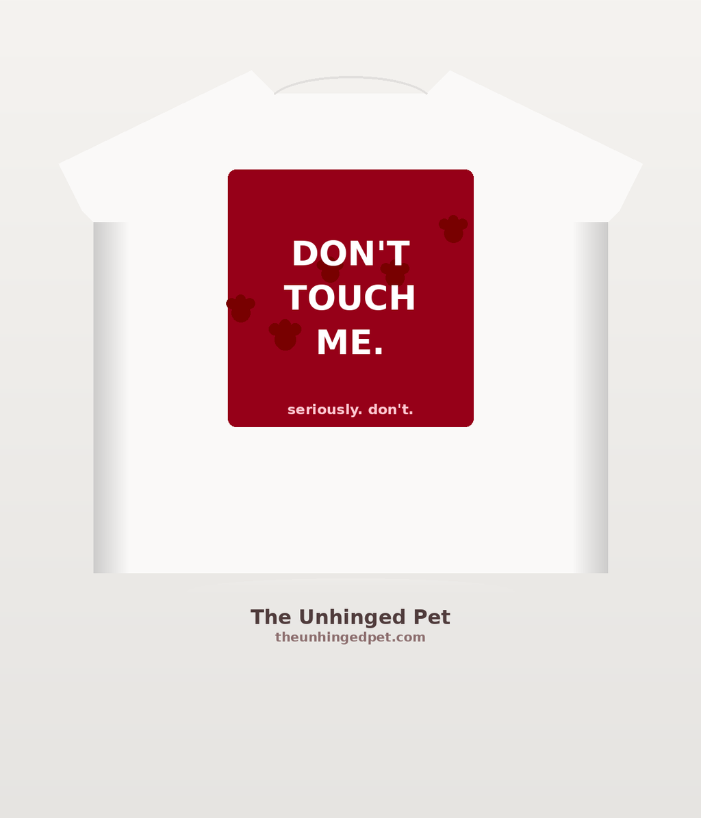Don't Touch Me tee