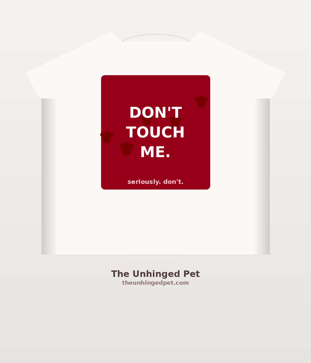 Don't Touch Me tee