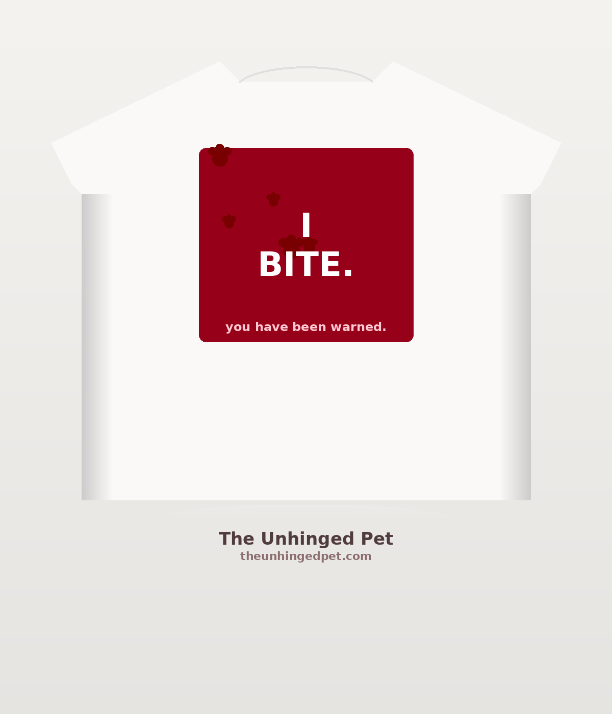 I Bite tee